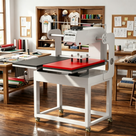 RocRow Double Station Heat Press Machine